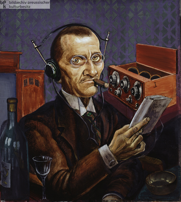 Kurt Günther, <i>The Radioist</i> (1927)
