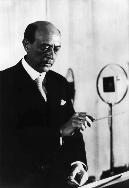 Arnold Schönberg, Austrian Composer (c. 1930)