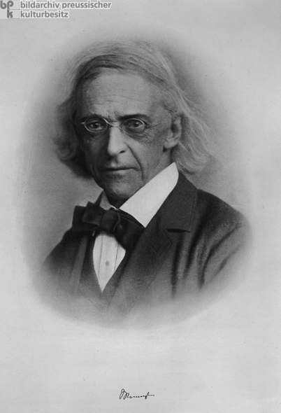 Historiker Theodor Mommsen (um 1870)