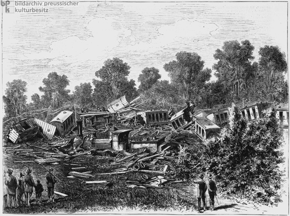 Eisenbahnunglück im Elsass (3. September 1882)