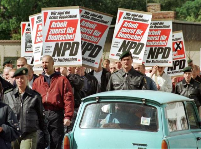 Demonstration der NPD in Ribnitz-Damgarten (25. August 1998)