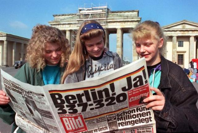 Berlin to Become Capital (June 23, 1991)