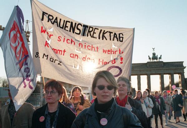 Women Protest for Equal Rights (March 8, 1997)