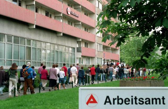 Employment Office in Berlin-Marzahn (June 6, 1996)