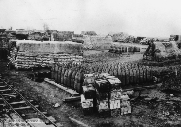 Erbeutete Munition (März 1918)