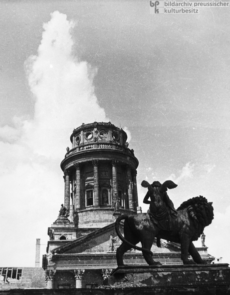 The French Cathedral on Gendarmenmarkt (1946)