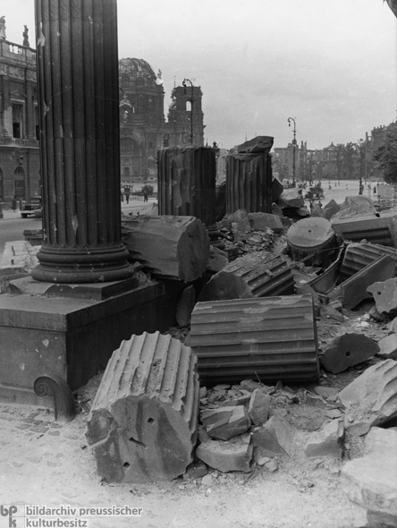Toppled Columns from the Crown Prince’s Palace (1946)