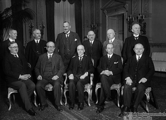Das Kabinett Brüning (30. März 1930)