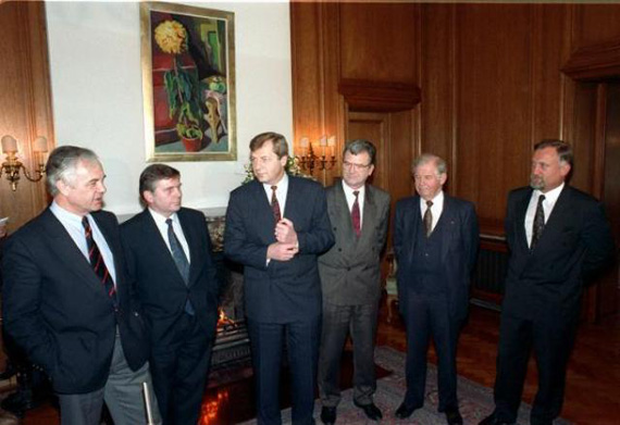Ministerpräsidententreffen der neuen Länder (25. Februar 1991)