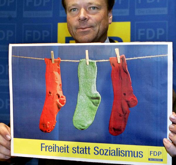 FDP Campaign: "Freedom instead of Socialism" (July 18, 2005)