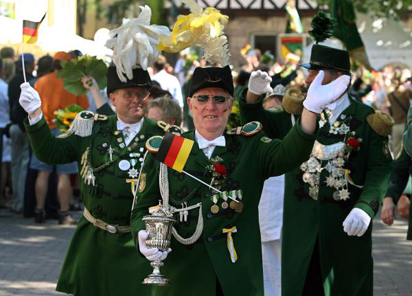 Participants in the World's Largest <I>Schützenfest</i> in Hanover (July 2, 2006)