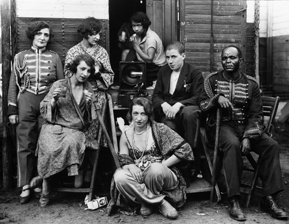 August Sander, <i>Circus Artists</i> (1926-32)