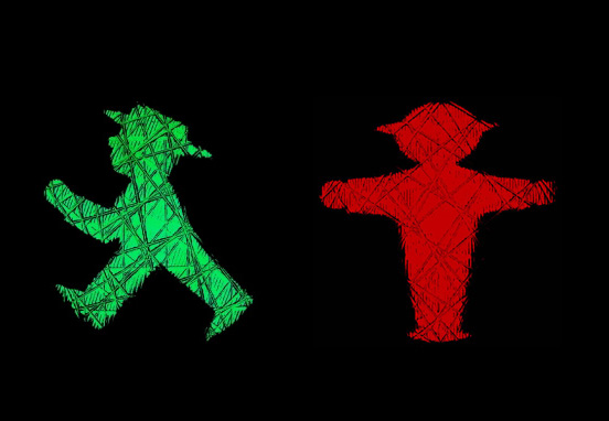 East German Ampelmännchen