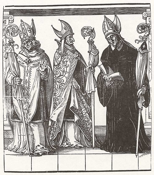 Kirchliche Hierarchie: Bischöfe (2. Hälfte des 16. Jahrhunderts)
