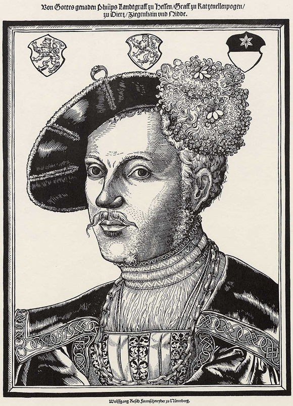Landgrave Philip of Hesse, called "the Magnanimous" (1535)