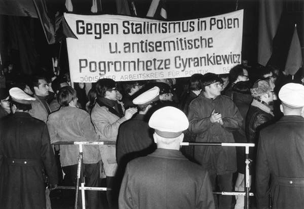 Demonstration against Stalinism and Anti-Semitism in Poland (March 13, 1968)