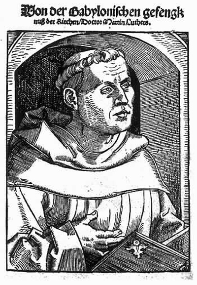 Martin Luther als Augustinermönch (1520)