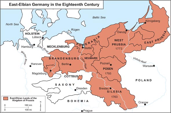 East-Elbian Germany in the Eighteenth Century 