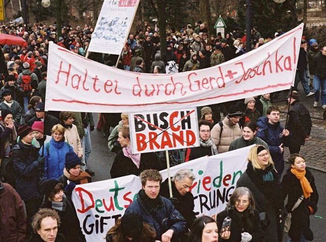 Demonstration gegen den Irakkrieg (15. Februar 2003)