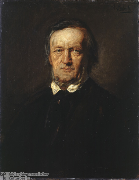 Franz von Lenbach, <i>Richard Wagner</i> (1894)