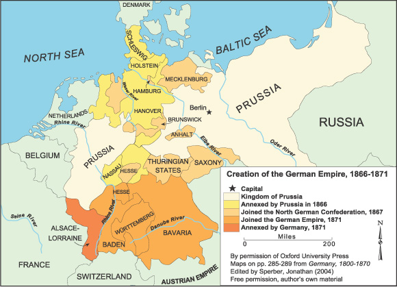 Creation of the German Empire (1866-1871)