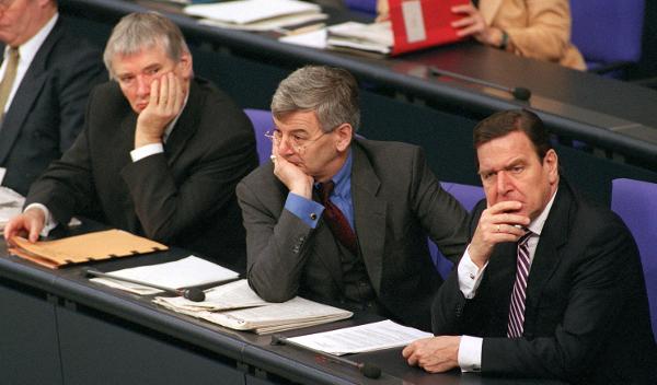 '68ers in Power: Otto Schily, Joschka Fischer, Gerhard Schröder (November 11, 1999)