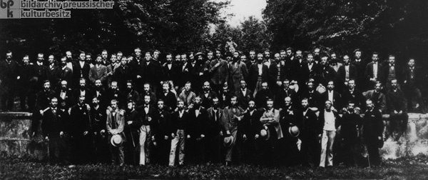 Kongress der Sozialdemokratischen Arbeiterpartei in Dresden (12.-15. August 1871)