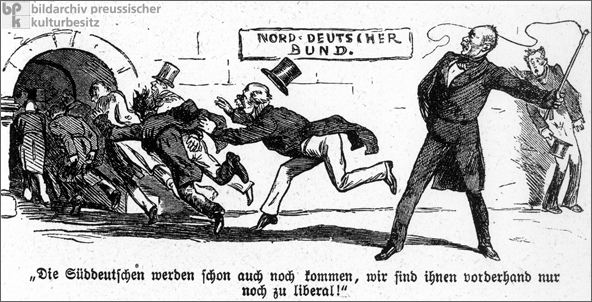 Süddeutschland und der Norddeutsche Bund (11. April 1868) 