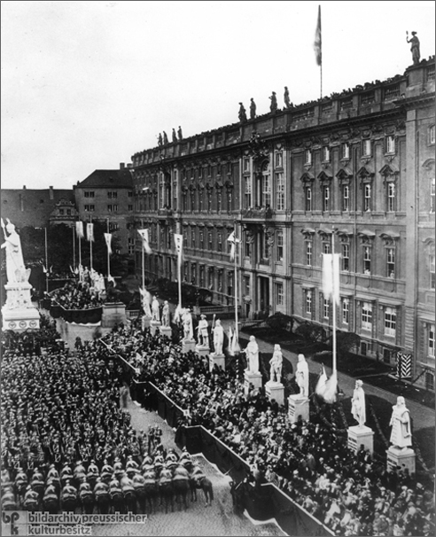Einmarsch der siegreichen Truppen in Berlin (21. September 1866)