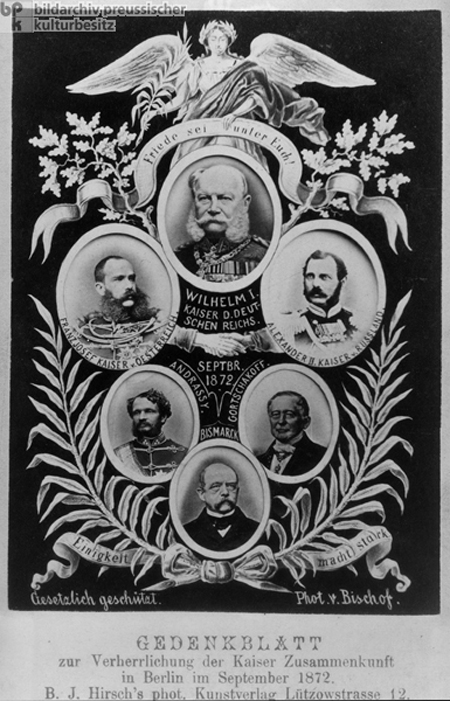 Three Emperors’ Meeting in Berlin (September 5-12, 1872)