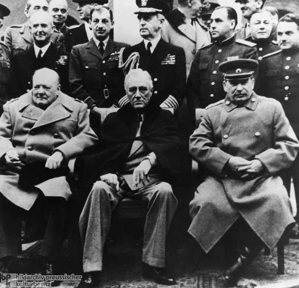 Gipfelkonferenz von Jalta (Krimkonferenz) (1. Februar 1945)