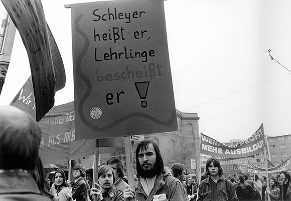 Demonstration des Deutschen Gewerkschaftsbundes (1. April 1975)