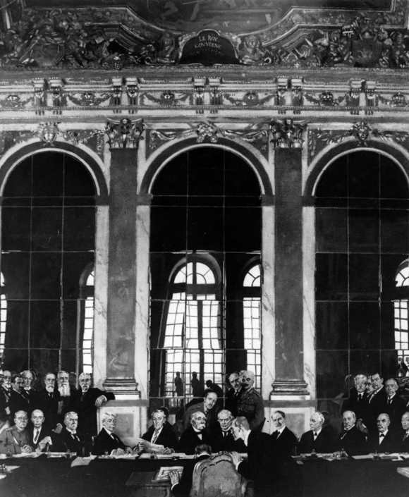 Die Unterzeichnung des Versailler Vertrages (28. Juni 1919)