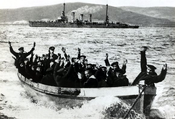 Scuttling of the German Fleet at Scapa Flow (June 21, 1919)