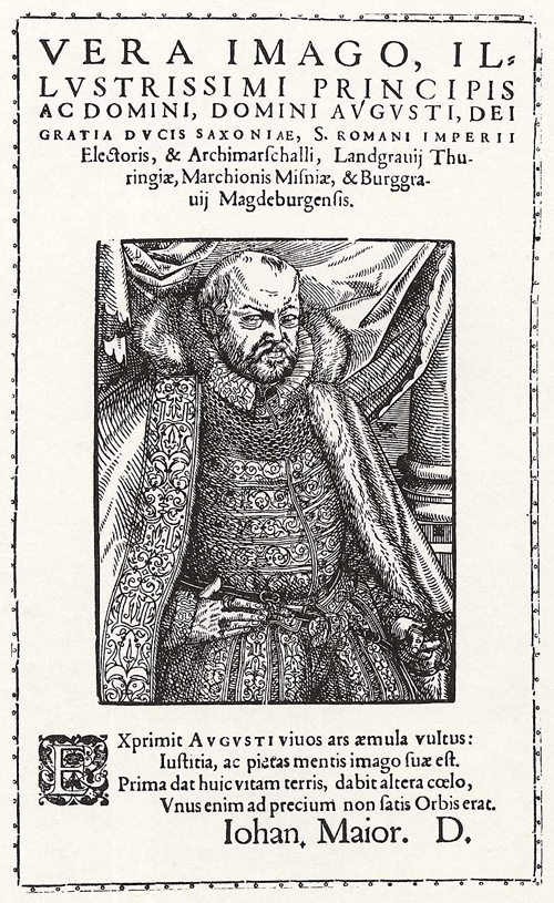 Herzog August I., Kurfürst von Sachsen (2. Hälfte des 16. Jahrhunderts)