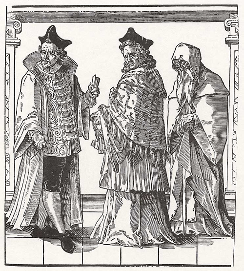 Church Hierarchy: Abbots and Hermit (2nd Half of the 16th Century)