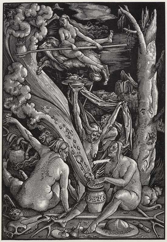 Hans Baldung Grien, <i>Witches' Coven</i> (1510)