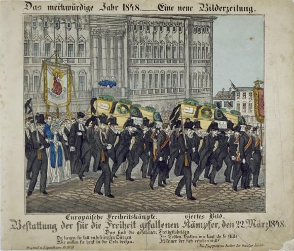 Bestattung der für die Freiheit gefallenen Kämpfer (22. März 1848)