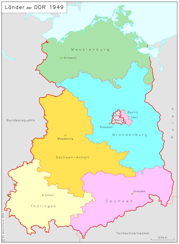 Länder der DDR (1949)
