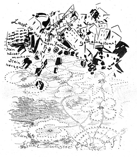 Bruno Taut, <i>Die Auflösung der Städte</i> (1920)