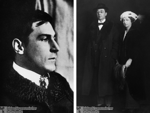 Franz Marc (um 1913); Wassily Kandinsky und Gabriele Münter (1916) 
