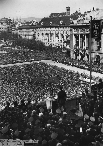 Kundgebung auf dem Heldenplatz in Wien – Hitlers Ansprache am Tag nach dem Anschluss Österreichs (15. März 1938)
