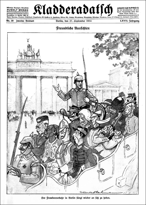 „Der Fremdenverkehr in Berlin fängt wieder an sich zu heben!” (September 1914)