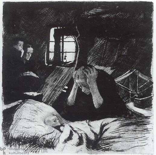 Käthe Kollwitz, <i>Misery</i> (1895-96)