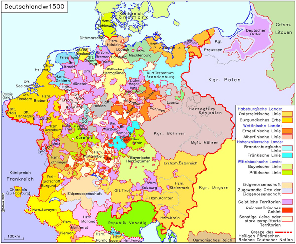 Deutschland (um 1500)