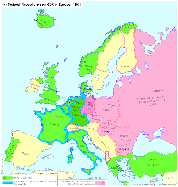 Карта европы 1931 года